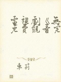电视剧《无间》免费观看完整版高清