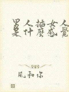 男人插女人屁眼是什么感觉