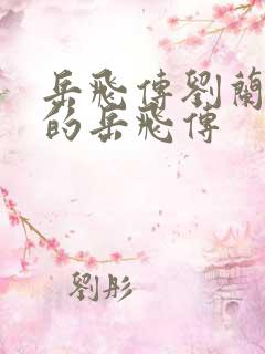 岳飞传刘兰芳讲的岳飞传