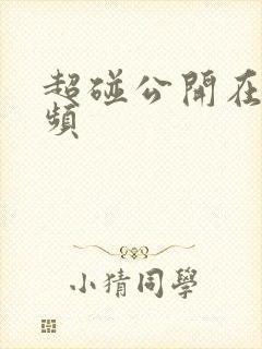 超碰公开在线视频