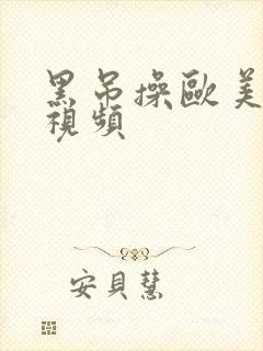 黑吊操欧美美女视频