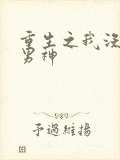 重生之我没想当男神