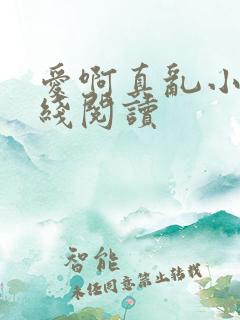 爱啊真乱小说在线阅读