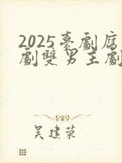 2025台剧腐剧双男主剧