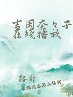 吉冈奈々子av在线播放