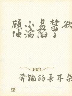 顾小易禁欲大佬他沦陷了