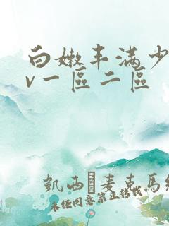 白嫩丰满少妇av一区二区