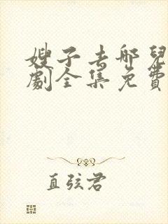 嫂子去哪儿电视剧全集免费观看