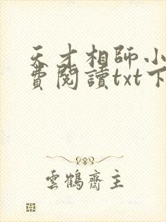 天才相师小说免费阅读txt下载