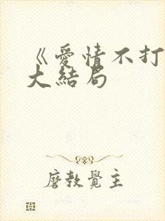 《爱情不打烊》大结局