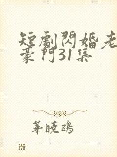 短剧闪婚老公是豪门31集