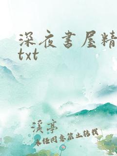 深夜书屋精校版txt