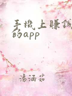 手机上赚钱最快的app