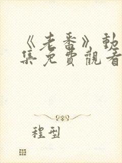 《老番》动漫全集免费观看