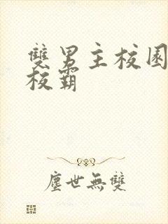 双男主校园小说校霸