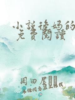 小说后妈的春天 免费阅读