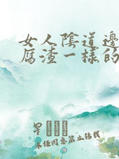 女人阴道边有豆腐渣一样的东西