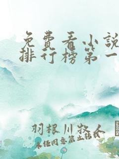 免费看小说软件排行榜第一名