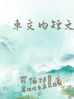 车交肉短文小说