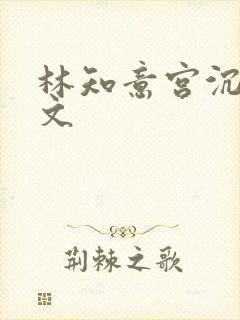 林知意宫沉易小文
