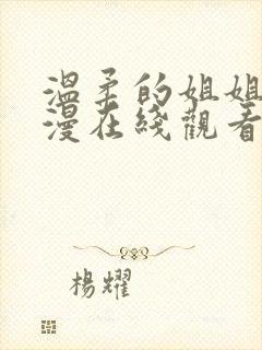 温柔的姐姐2动漫在线观看全集