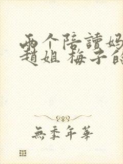 两个陪读妈妈 赵姐 梅子的小说