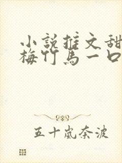小说推文甜文青梅竹马一口气看完