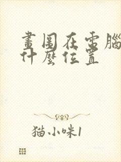 画图在电脑上的什么位置