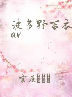 波多野吉衣在线av