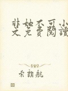 非她不可小说全文免费阅读沈遇
