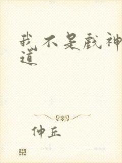 我不是戏神 神道