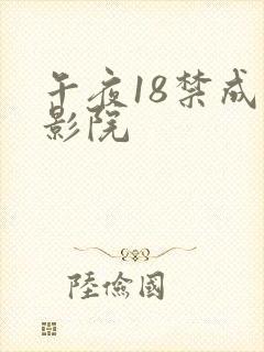 午夜18禁成人影院