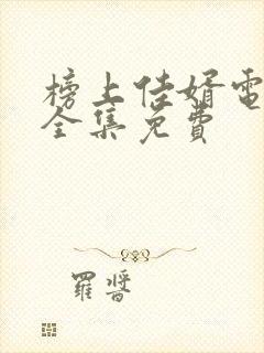 榜上佳婿电视剧全集免费