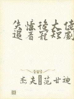 失忆后大佬前夫追着宠短剧