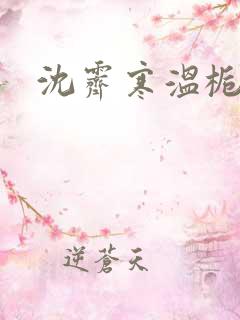 沈霁寒温栀妍