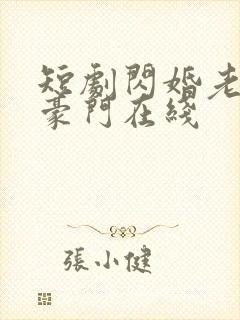 短剧闪婚老公是豪门在线