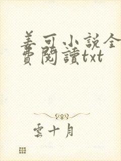 姜可小说全文免费阅读txt