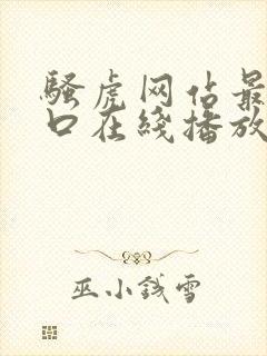 骚虎网站最新入口在线播放