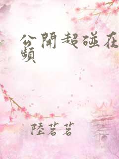 公开超碰在线视频