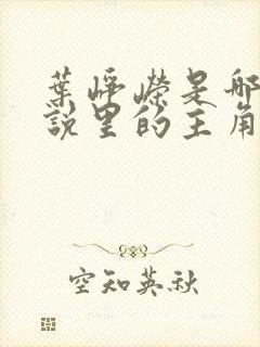 叶峥嵘是哪本小说里的主角