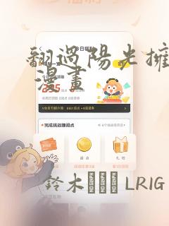 翻过阳光拥抱你 漫画