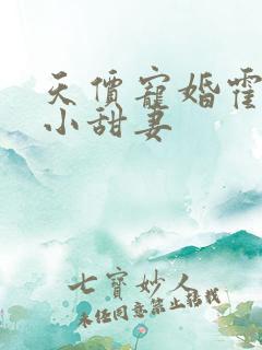 天价宠婚霍总裁小甜妻