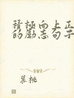 积极向上正能量的励志句子(精选100句)