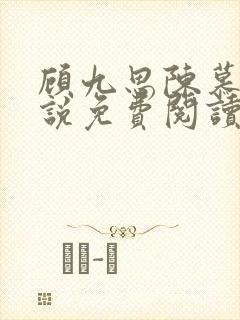 顾九思陈慕白小说免费阅读 顾九思陈慕白小说免费阅读