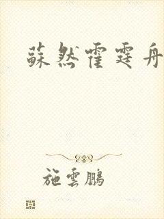 苏然霍霆舟全文