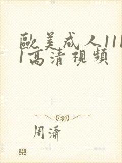 欧美成人1111高清视频