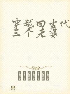 穿越回古代娶了三个老婆