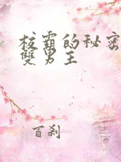 校霸的秘密小说双男主