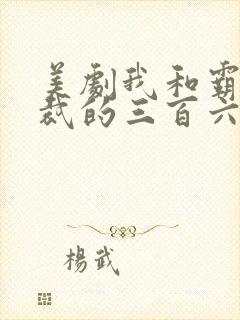 美剧我和霸道总裁的三百六十五天