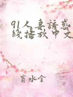 91人妻诱惑在线播放中文